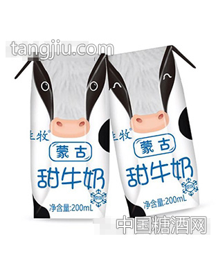 胜牧蒙古甜牛奶200ml