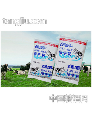 佳宝百利包纯牛奶