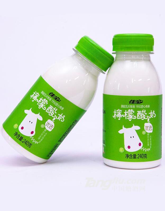 佳宝柠檬酸奶240g