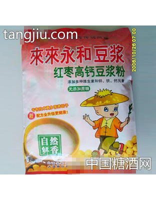 红枣高钙豆浆粉350g