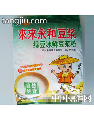 绿豆冰鲜豆浆粉350g