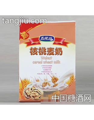 核桃麦奶