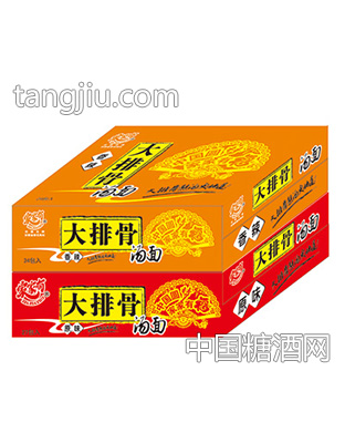 家家有大排骨汤面箱装