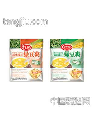 宾客360克绿豆爽(原味、马蹄莲子）