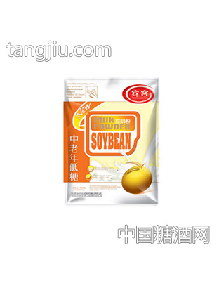 宾客560克中老年无蔗糖豆奶粉