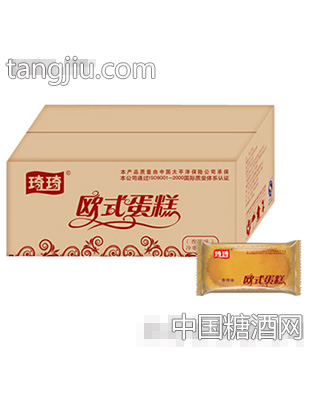 琦琦2.5kg散装欧式蛋糕