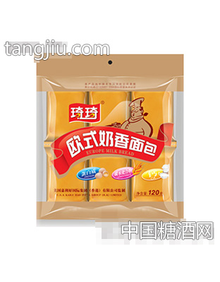 琦琦120克欧式奶香面包