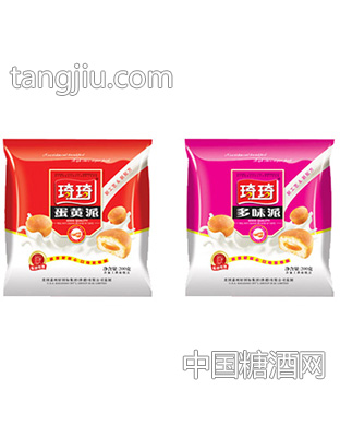 琦琦200g蛋黄派、多味派