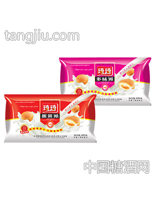 琦琦400g蛋黄派、多味派