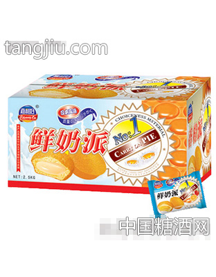 嘉利好2.5kg鲜奶派(散装)