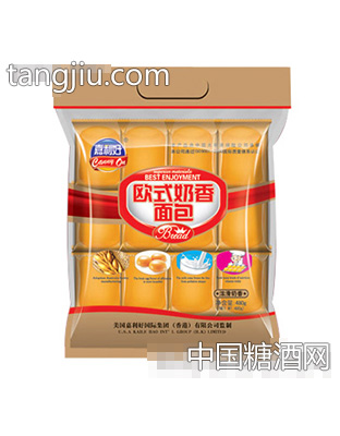 嘉利好480g欧式奶香面包