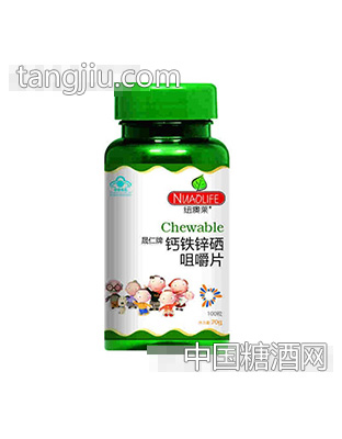 邦成牌钙铁锌硒咀嚼
