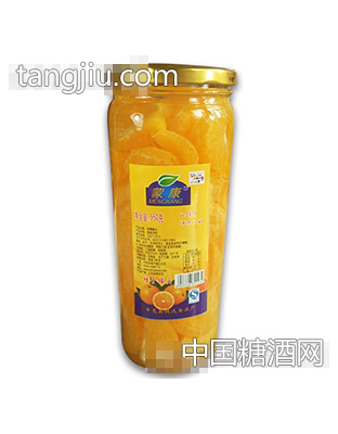 蒙康桔子罐头950g