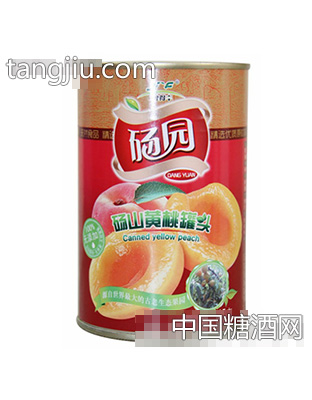 砀园糖水黄桃罐头425g