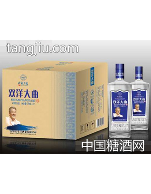 双洋大曲酒扁瓶
