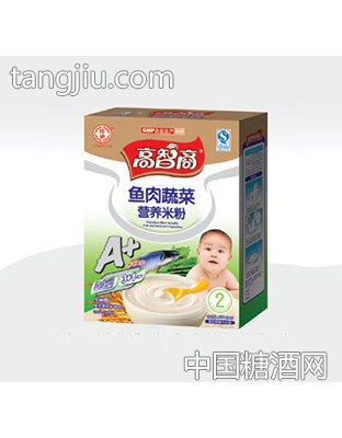 高智商鱼肉蔬菜营养米粉