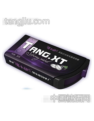 唐小甜黑加仑凉爽无糖薄荷糖30g