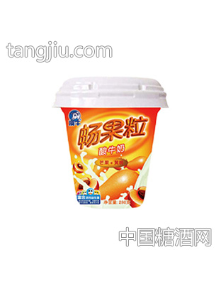 澳牛畅果粒酸牛奶(芒果+黄桃)