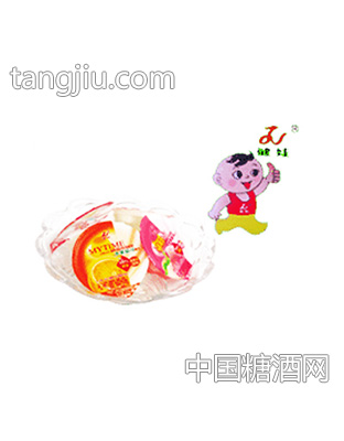 健娃盘装水果慕司冻