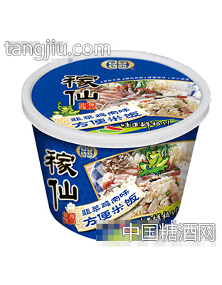 韭菜鸡肉味方便米饭