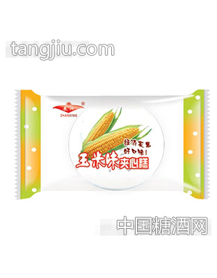 玉米味夹心糕
