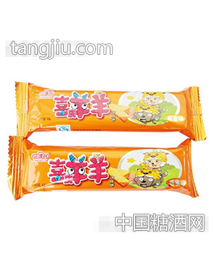 喜庆羊羊花生味方烧饼