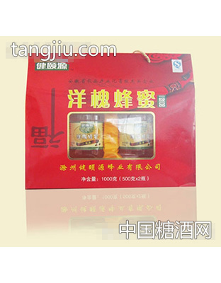 健颐源盒装洋槐蜂蜜1000g