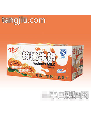 健一无菌核桃牛奶