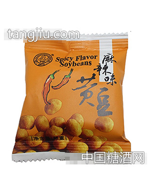 佳荣麻辣味黄豆称重