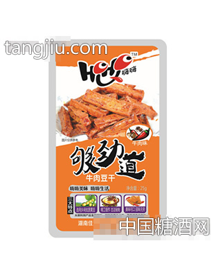 嗨嗨够劲道牛肉豆干