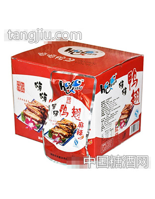 嗨嗨一元包香辣鸭翅16g盒子