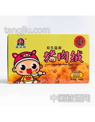 威尔顿100G猪肉原味肉松（盒装）