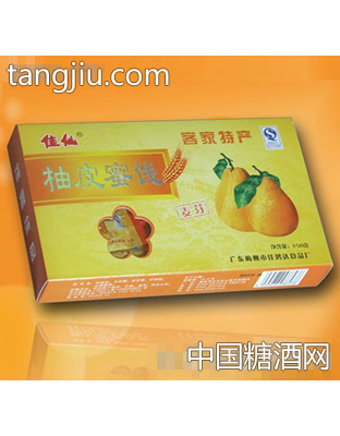 佳仙柚皮蜜饯麦芽150克