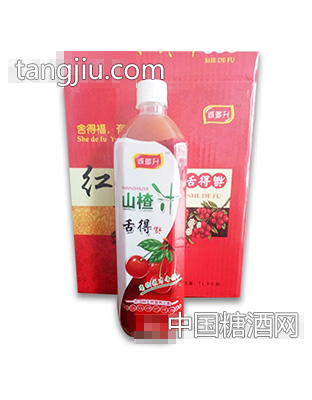 诚多升山楂汁1L