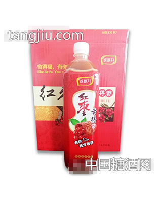 诚多升红枣汁1L
