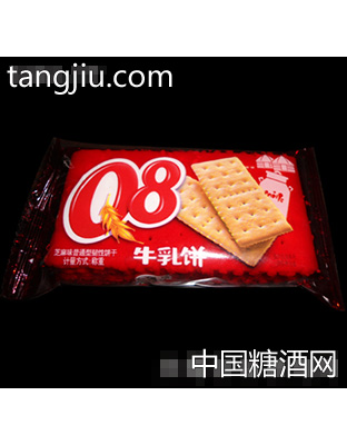 Q8牛乳饼芝麻普通韧性饼干