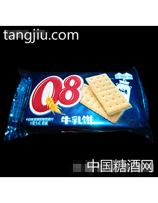 Q8牛乳饼牛奶味普通韧性饼干
