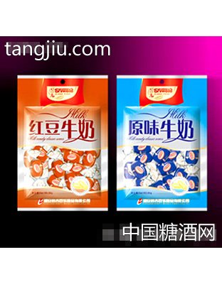 红豆牛奶糖、原味牛奶糖