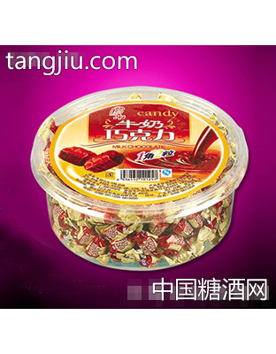 400g瓶装牛奶巧克力奶糖