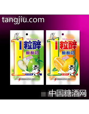 1粒醉酸酸奶