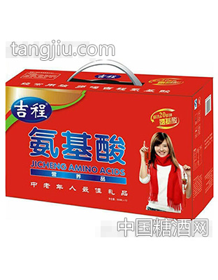 吉程氨基酸营养饮品普装礼盒（红）300ml