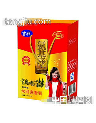 吉程氨基酸营养饮品礼盒（红）300ml