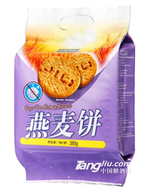 吉利火星无添糖燕麦饼380g