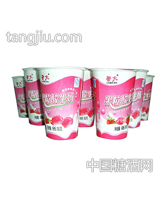 晋大果粒酸牛奶180g