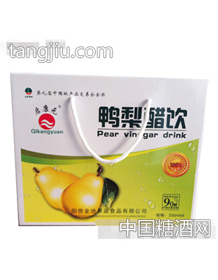 启康元鸭梨醋饮330ml×6瓶