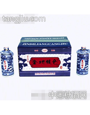 金地粮仓 青花瓶瓶