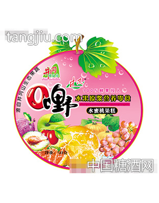 井蜜桃果糕50g