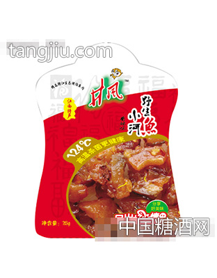 井风野生小河鱼香辣味28g