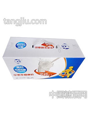 致天然高钙低脂低糖中老年健康奶箱装