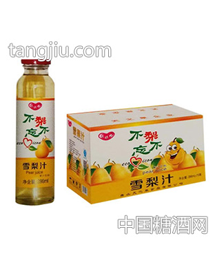 不梨不忘雪梨汁286mlx15瓶